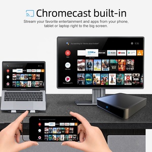 เครื่องเล่นวีดีโอมีเดีย4K HD กล่องทีวีแอนดรอยด์12เสียงใหม่ได้รับการรับรอง GD2 Quad Core 4K HD - Product Image 2