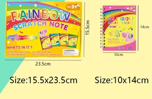 Aprende a Dibujar Animales: Juguete Independiente para Jóvenes Artistas, Increíble Kit de Dibujo y Rascado con 24 Estilos de Arcoíris - Product Image 5