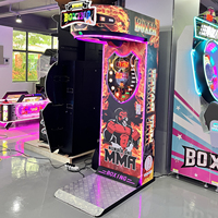 Nouvelle machine de boxe et de kick-boxing au design innovant, machine de jeu d'arcade à monnayeur pour parc d'attractions avec personnalisation gratuite