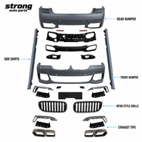 Kit carrosserie ABS direct usine pour BMW Série 7 G12 2016-2018, mise à niveau style M760, conversion complète, kit pare-chocs avant et arrière, calandre