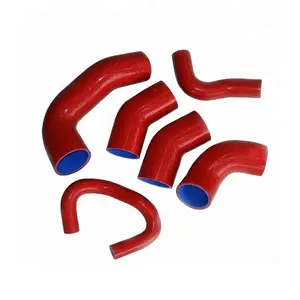 High Quality Silicone Rubber Hoses With Polyester/Eyelet Fabric Reinforced Rubber hose with fabric reinforced