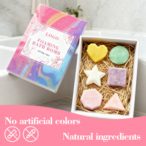 บาธบอมบ์สำหรับเด็กแบบสั่งทำจากโรงงาน: ชุดของขวัญพรีเมียมผลิตภัณฑ์อาบน้ำฟองฟู่จากธรรมชาติและออร์แกนิก - Product Image 4