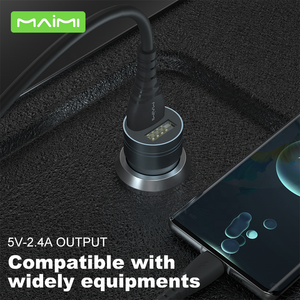 Maimiミニアルミユニバーサル携帯電話カーチャージャーアダプター急速充電携帯電話デュアル<span class=keywords><strong>USB</strong></span>ポートカーチャージャー - Product Image 5