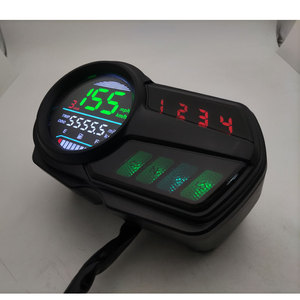 มาตรวัดมอเตอร์ไซค์ซูซูกิ <span class=keywords><strong>GD110</strong></span> สไตล์เรโทร รุ่นใหม่ จอ LCD มัลติฟังก์ชั่น พร้อมโหมดวัดระยะทางแบบสาธารณะและมาตรวัดความเร็ว - Product Image 3
