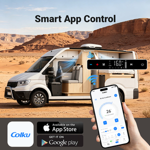 Nouveau pour unité de climatisation de toit 110V pour fourgonnette, refroidisseur de stationnement, chauffage, double mode pour <span class=keywords><strong>camping</strong></span>-<span class=keywords><strong>car</strong></span>, motorhome, camion, remorque, véhicule spécial - Product Image 5