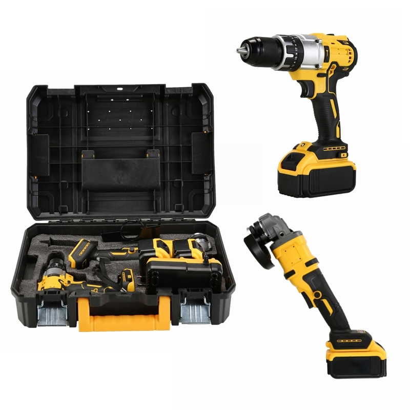 2 Piece 21V Cordless Power Drill