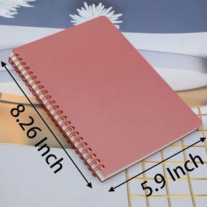 สมุดโน้ตแบบสันห่วงลวด ปกกระดาษคราฟท์รีไซเคิล ขนาด A4/A5/A6 สั่งทำได้จำนวนมาก พร้อมปากกาลูกลื่น - Product Image 5