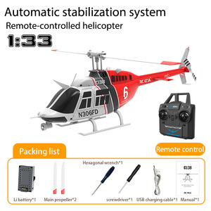 C138 Máy Bay Trực Thăng Sáu Cách Duy Nhất Cánh Quạt Điều Khiển Từ Xa Mô Hình Máy Bay Trẻ Em Đồ Chơi Máy Bay Trực Thăng Sở Thích Đồ Chơi Cho Người Lớn Và Trẻ Em - Product Image 6