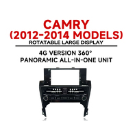 Reproductor Multimedia para Auto KZS de 12.3 Pulgadas con Pantalla Táctil, DSP, RGB, CarPlay y GPS para Camry 2012-2014