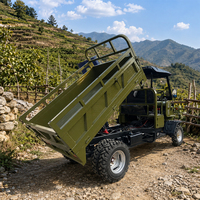 Camion benne diesel agricole à quatre roues motrices pour vergers et zones montagneuses, tracteur agricole pour fermiers, véhicule tout-terrain pour la montagne