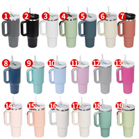 Vaso Térmico de Acero Inoxidable H2.0 Flowstate para Café de 30oz y 40oz, Vaso de Viaje para Sublimación con Asa - Desde Almacén en EE. UU.