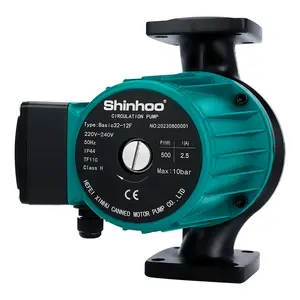 Shinhoo Basic 32-12F Refuerzo de agua caliente de circulación de tres velocidades Refuerzo automático de alta eficiencia Proveedor de bombas de alta temperatura