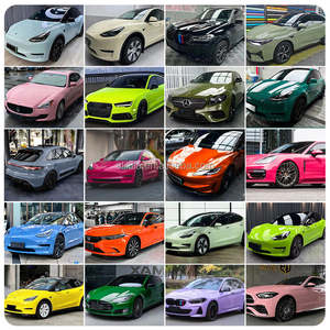 Van véhicule vinyle Wrap personnalisé papier emballage Film pour voiture peinture autocollant Ppf couleur plein vinyle Wrap rouleau décalcomanies accessoires - Product Image 2