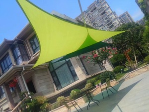 3*3*3M 5*5*5M 160GSM <span class=keywords><strong>voile</strong></span> de pare-soleil imperméable en tissu polyester - Product Image 4