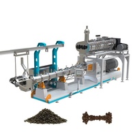 Machine extrudeuse automatique d'aliments pour animaux de compagnie, ligne de production de croquettes sèches pour chiens et chats, équipement de fabrication à petite échelle