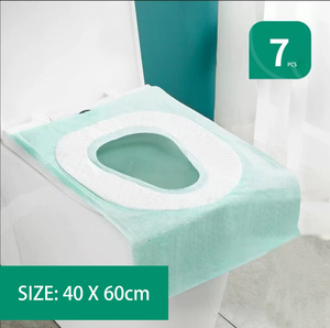Couvre-siège de toilette jetable de haute qualité, écologique, certifié ISO9001, portable, fonction automatique, non parfumé, doux, imperméable - Product Image 5