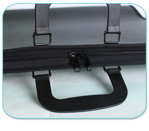 Porte-documents en plastique noir A1 A2 <span class=keywords><strong>A3</strong></span>, <span class=keywords><strong>sac</strong></span> de rangement pour <span class=keywords><strong>dessin</strong></span> artistique - Product Image 2