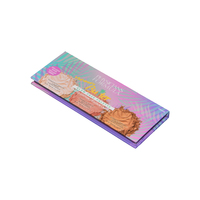 Boîte cosmétique en carton holographique 3 couleurs, prix d'usine, palette de fards à paupières, boîte magnétique avec impression personnalisée