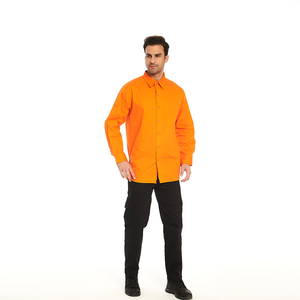 <span class=keywords><strong>Camicie</strong></span> industriali australiane camicia di sicurezza con nastro adesivo da uomo in cotone ad alta visibilità conforme a AS/NZS - Product Image 2