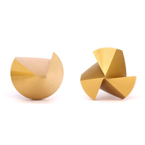 Ti-Coated Cobalt Chamfering <strong>Drill</strong> 45 60 90 Degree <strong>Countersink</strong> <strong>Drill</strong> Bit Ti-Coated Three-flute Chamfering Cutter - Product Image 3