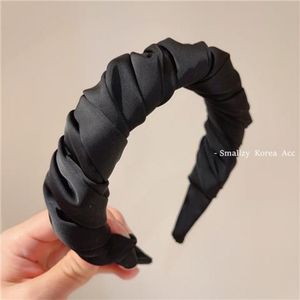Nueva Diadema de Tela Estilo Punk Unisex para Verano, Color Claro Fresco, Turbante Plisado con Flor, Accesorios para el Cabello <span class=keywords><strong>TC</strong></span> - Product Image 2
