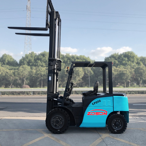 Zhao Sheng 2 Tonnen Allrad-Elektro stapler Stapler Paletten heber Sitzender Betrieb 1070mm Gabel länge 100mm Breite Innen/Außen - Product Image 3