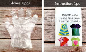 Nuevo Kit de tinte de corbata no tóxico de Color personalizado, pinturas acrílicas DIY permanentes de 4 <span class=keywords><strong>colores</strong></span> <span class=keywords><strong>para</strong></span> bolsas de <span class=keywords><strong>ropa</strong></span>, juego de suministros de arte, embalaje - Product Image 5