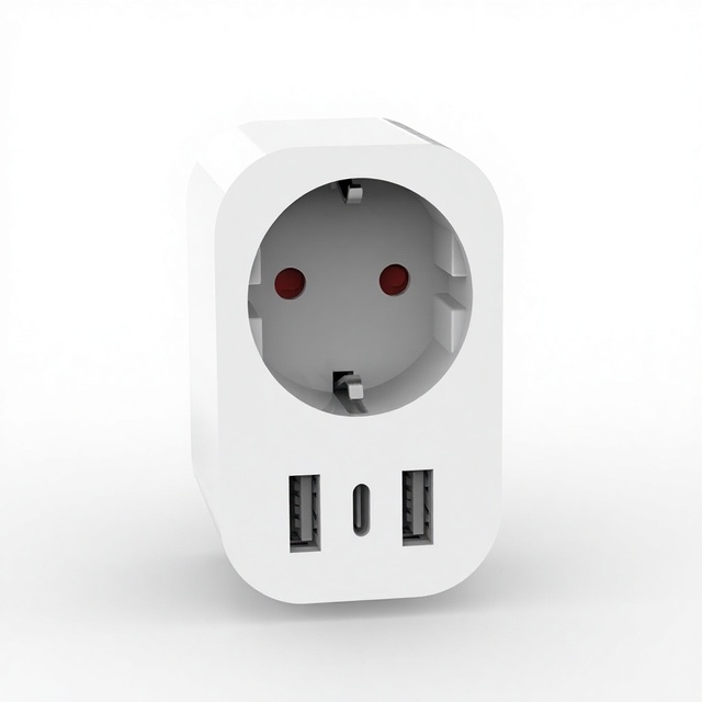 16A power plug socket 220V small white smart socket 810wifi typing smart socket