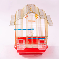 Vente directe fabricant : Cage à oiseaux en fil de fer pour perroquets, cage d'élevage avec accessoires, cage pour animaux de compagnie, cage pour perruches