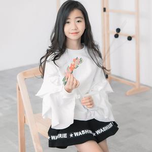 Vêtements pour enfants 2016 Ever Wear Salopettes blanches Chemises vierges style boutique - Product Image 3