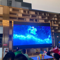 Écrans d'affichage vidéo LED pour centres commerciaux, modèles de location Full HD P1.538mm P2mm, murs vidéo de scène