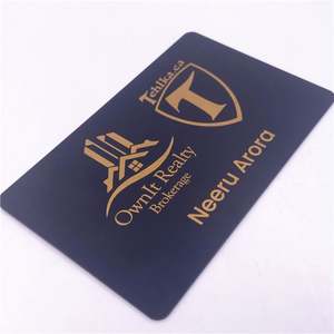 Muestra Gratuita de Tarjetas NFC Negras Mate, Tarjeta de Visita NFC Negra, Tarjeta de Visita Digital NFC - Product Image 4