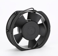 Ventilateur axial CA en gros de 7 pouces (172x150x51mm) à 5 pales, 172mm, 110V 220V 380V, haut débit d'air (220CFM), pour armoire, onduleur, CPU, CNC, avec roulement à billes