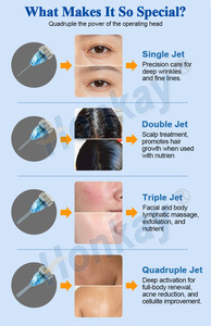Machine de dermabrasion à jet d'eau Hydra pour soins du <span class=keywords><strong>visage</strong></span>, avec <span class=keywords><strong>injection</strong></span> d'oxygène et pulvérisation, personnalisable pour usage en spa vertical. - Product Image 3