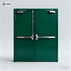 <span class=keywords><strong>Porte</strong></span> coupe-feu en acier certifiée de conception postmoderne, ouverture manuelle, double <span class=keywords><strong>porte</strong></span> avec <span class=keywords><strong>fermeture</strong></span> <span class=keywords><strong>automatique</strong></span>, usage commercial, garantie de 2 ans - Product Image 6