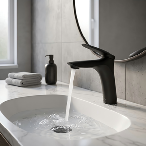 Soluciones Integrales para Baños YEKALON FT-0011 Grifo de Lavabo de un Solo Nivel para Baño, Grifería Sanitaria Diseñada para Hoteles y Villas - Product Image 4
