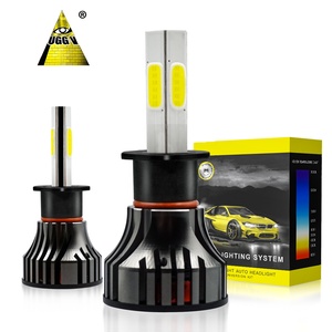 Ampoules de phare LED automatiques à 4 côtés UG4 9005 H7 360 LED Phare de voiture IP67 Universel pour Hyundai COB LED Chip 6500K DC 12V 24V - Product Image 2