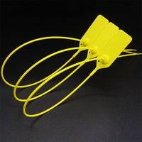 Sceaux en plastique haute sécurité YC-450 pour colis et sacs de messagerie, jetables et autobloquants, directement du fournisseur