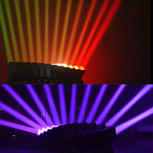 ไฟแอลอีดีสำหรับดีเจดิสโก้12X60W พร้อมแถบไฟ LED ตัดแสงสีแบบ RGBW ซูมได้ - Product Image 4