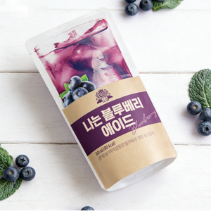 Boisson rafraîchissante My Pick Premium : Jus de fruits coréen à la myrtille en gobelet, prêt à expédier en gros - Product Image 1