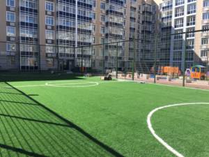 Suelo deportivo <span class=keywords><strong>de</strong></span> césped Artificial, balón <span class=keywords><strong>de</strong></span> fútbol, cancha <span class=keywords><strong>de</strong></span> fútbol al aire libre - Product Image 2
