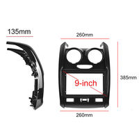 Universel 9 pouces 2 + 32GB lecteur de voiture Android autoradio pour Renault Duster 2015-2018 écran de voiture caméra de recul WIFI BT stéréo