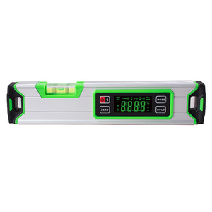 Großhandel IP54 300mm LED Digitalanzeige Wasserwaage mit Magnetboden Aluminiumrahmen Digitale Wasserwaage - Product Image 3