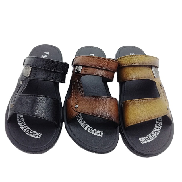 Красивые мужские сандалии из ПВХ