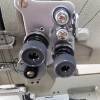 Machine à coudre à double aiguille pour cuir, machine à coudre robuste pour matériaux épais RN-4420D1