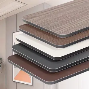 Fabrikdirektverkauf natürliche Antiseptik 3d-WPC-Wandplatten Holz-Wandpaneele Gitter-Deckenplatte für Innendekoration für Laden