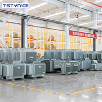 Transformateur de puissance triphasé à huile personnalisé de 4000 kVA, robuste, sortie 220 V, entrée 10 kV, variantes 380 V et 440 V pour réseau électrique