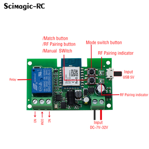 Tuya-interruptor Wifi inalámbrico para domótica, módulo de relé de automatización de hogar inteligente, funciona <span class=keywords><strong>con</strong></span> <span class=keywords><strong>Alexa</strong></span> - Product Image 3