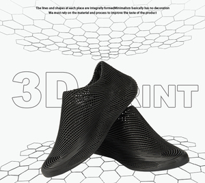 Tùy Chỉnh 3D In Giày Giày Dép TPU ABS Nhựa Đàn Hồi Mềm Đi Bộ Bãi Biển Phong Cách Giày Sneaker Chạy Giày Cho Người Đàn Ông Phụ Nữ - Product Image 2