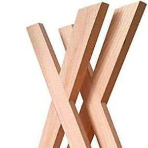 X Shaped Wooden Desktop <b>Bookend</b> 20 Cm For Books Office School Supplies Organizer - Product Image 5